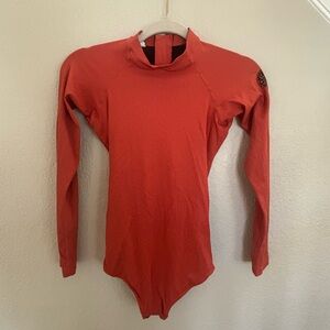 Rip curl zip back surf wetsuit